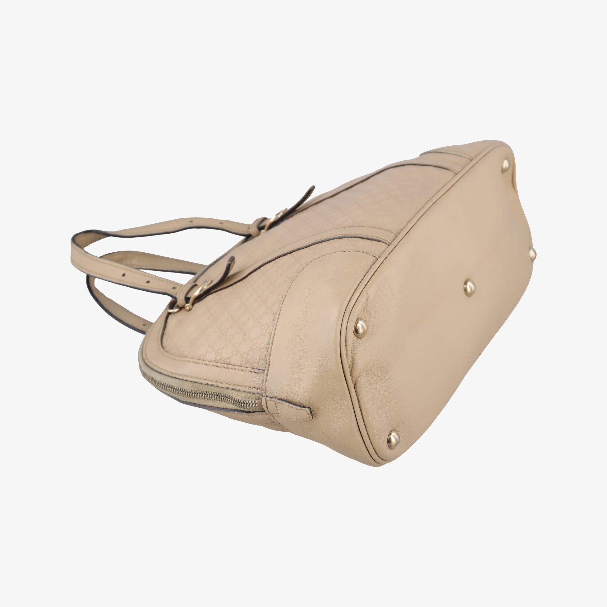 Microguccissima Beige Leather 309617 C015863258マイクログッチシマ ベージュ レザー 309617 C015863258