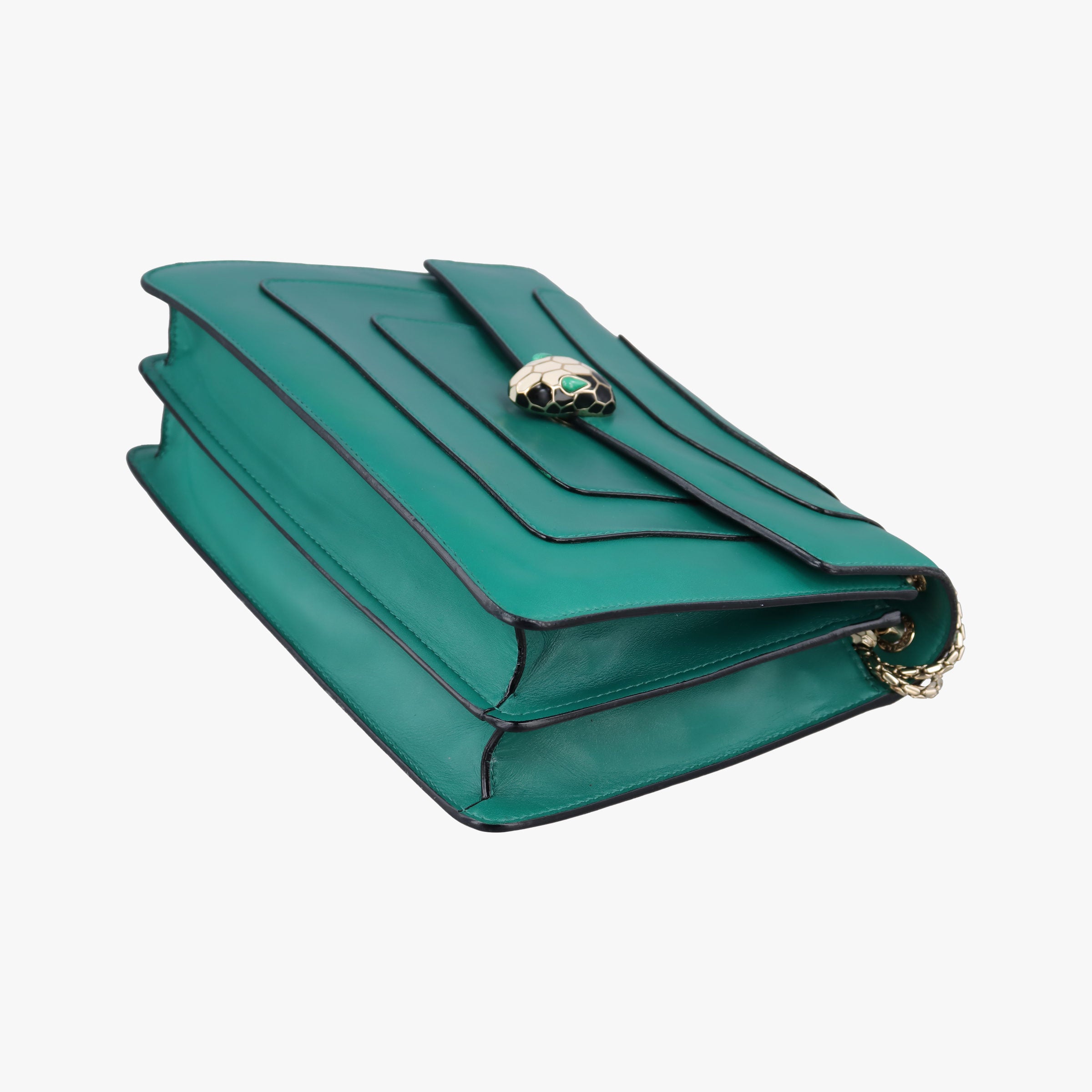 SERPENTI FOREVER Green leather 22759773セルペンティ フォーエバー グリーン レザー 22759773