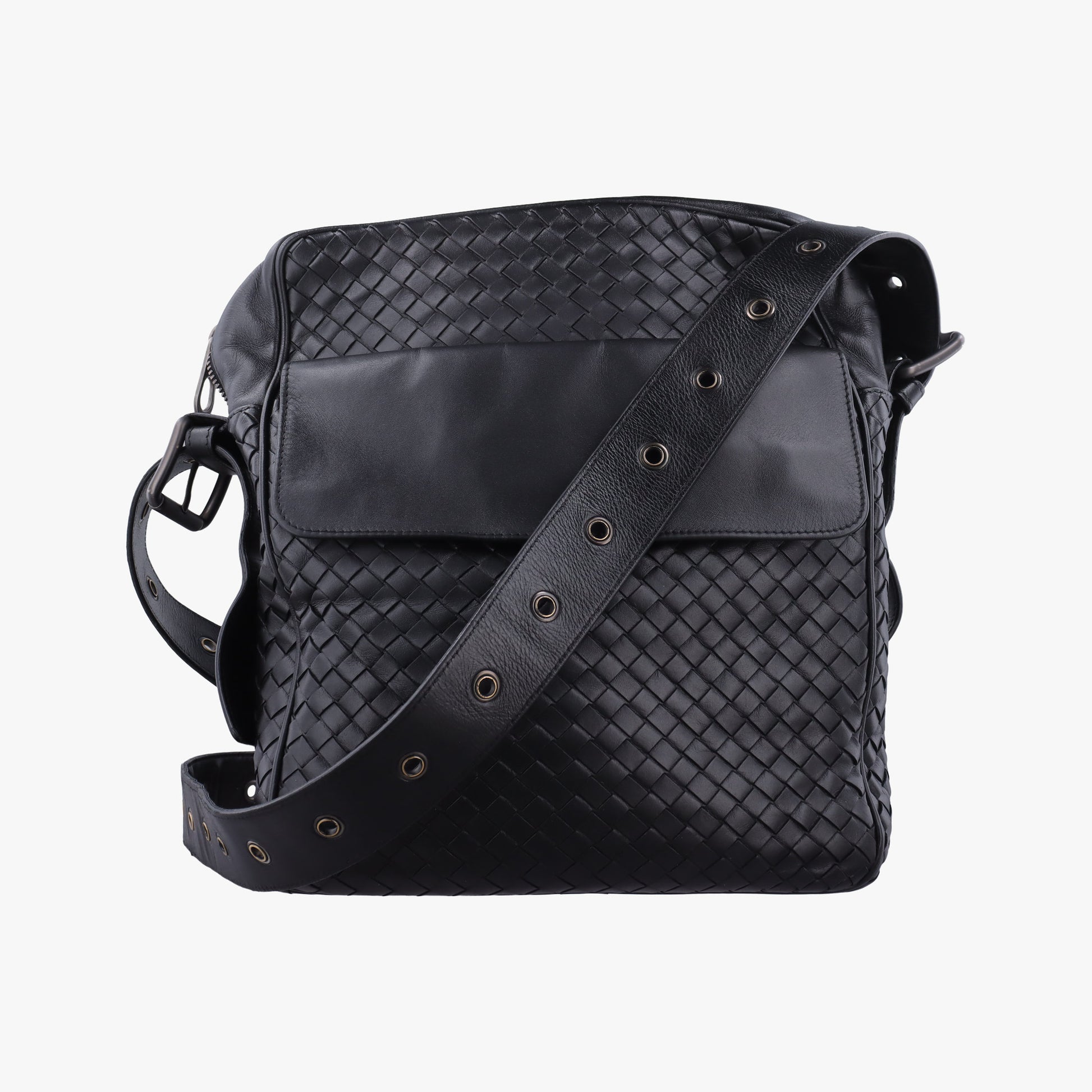 Intrecciato Black lambskin 180215 V4651 1000 EPEV 2010 6713 Aイントレチャート ブラック ラムスキン 180215 V4651 1000 EPEV 2010 6713 A