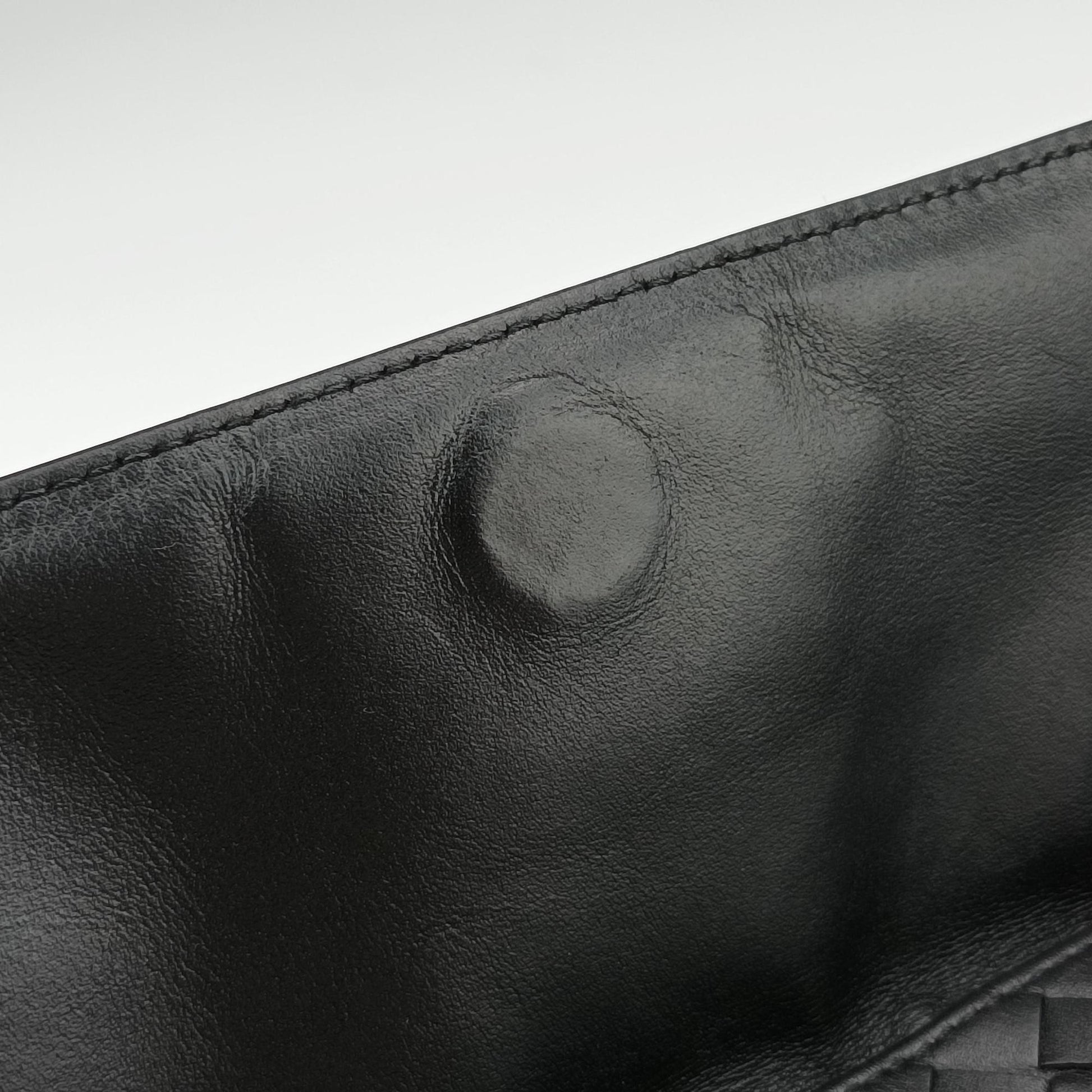 Intrecciato Black lambskin 180215 V4651 1000 EPEV 2010 6713 Aイントレチャート ブラック ラムスキン 180215 V4651 1000 EPEV 2010 6713 A