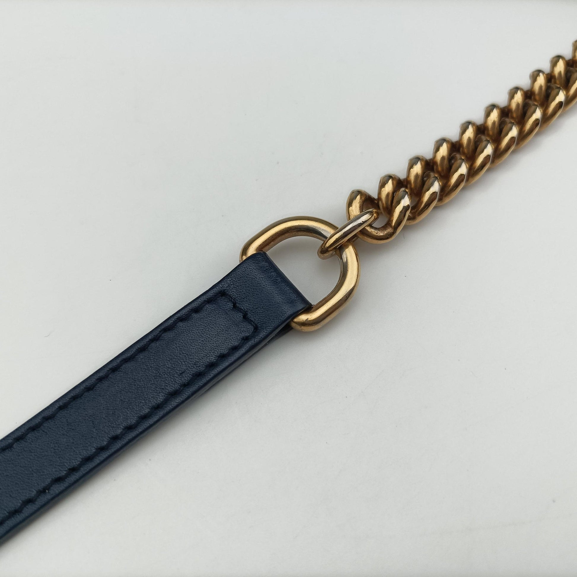 GG Marmont Blue Leather 447632 I020665411GGマーモント ブルー レザー 447632 I020665411