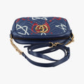 GG Marmont Blue Leather 447632 I020665411GGマーモント ブルー レザー 447632 I020665411