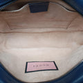 GG Marmont Blue Leather 447632 I020665411GGマーモント ブルー レザー 447632 I020665411