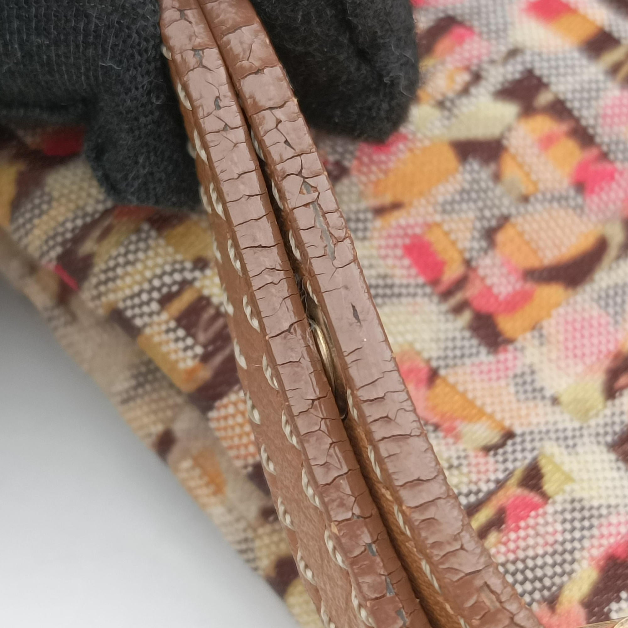 Zucchino Brown×Multicolour canvas 8BH214 8BH214-FCF 118-2111ズッキーノ柄 ブラウン×マルチカラー キャンバス 8BH214 8BH214-FCF 118-2111