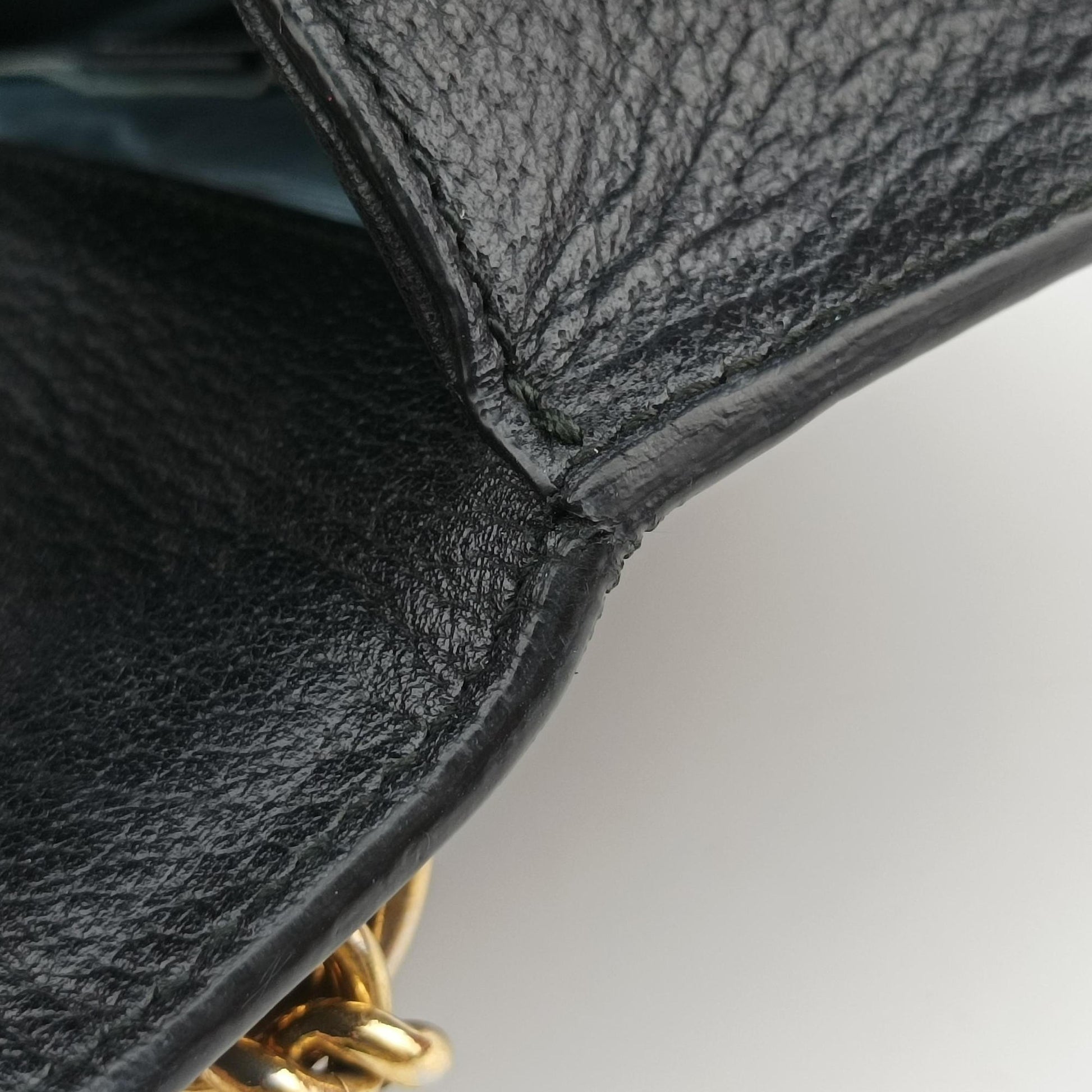 Padlock Black Leather 432182 E027666986パドロック ブラック レザー 432182 E027666986