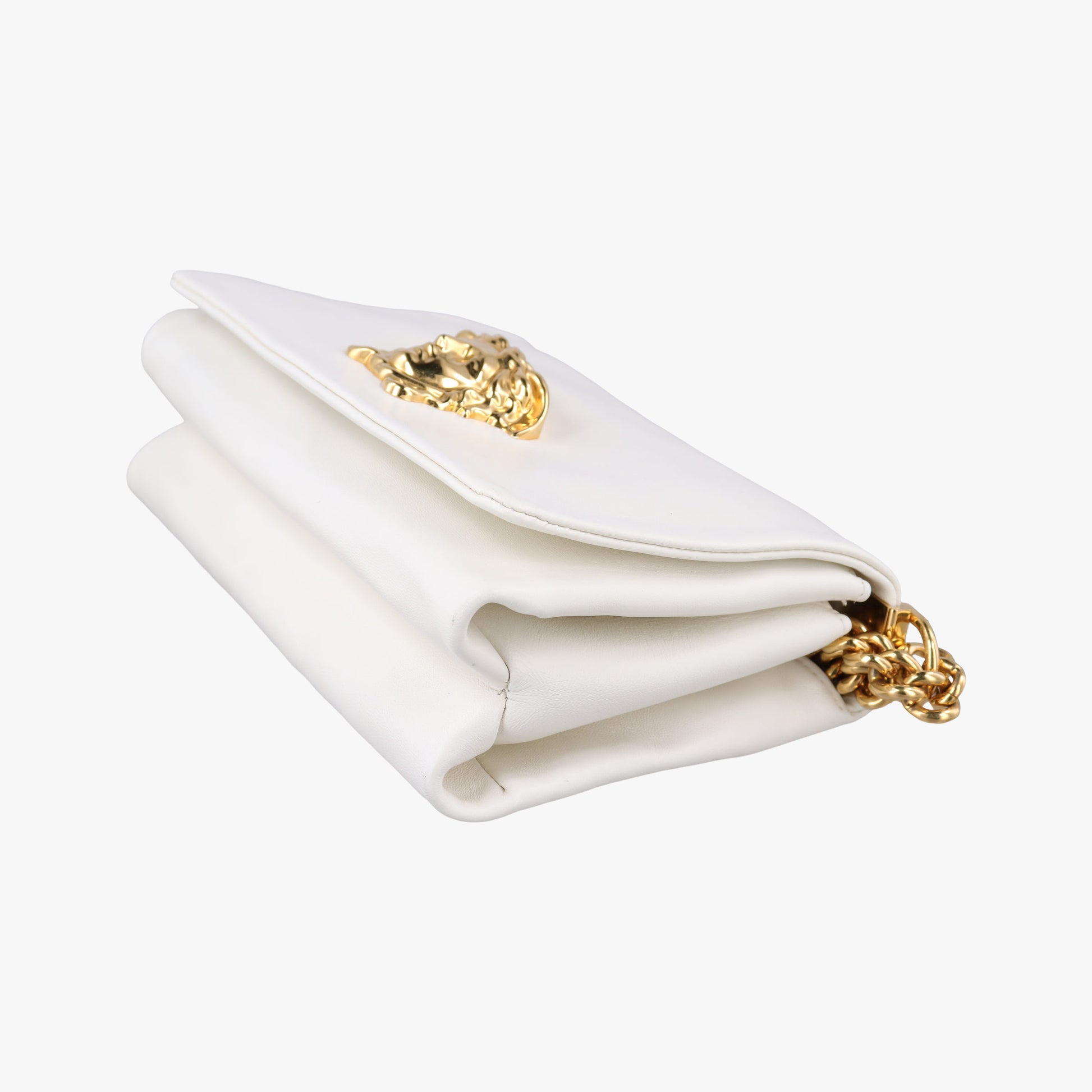 Palazzo Medusa White leather CLG 837554526320パラッツォ メドゥーサ ホワイト レザー CLG 837554526320