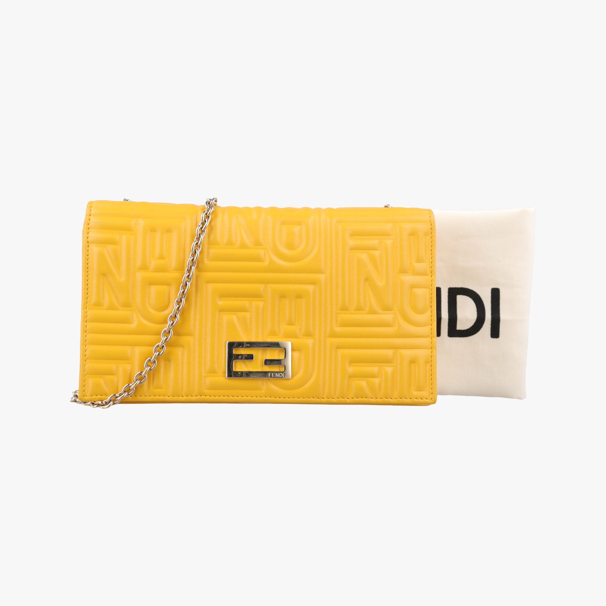 Embossed Logo Yellow lambskin 3M9219 2289-8BM0219-YMY-088エンボス ロゴ イエロー ラムスキン 3M9219 2289-8BM0219-YMY-088