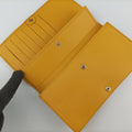 Embossed Logo Yellow lambskin 3M9219 2289-8BM0219-YMY-088エンボス ロゴ イエロー ラムスキン 3M9219 2289-8BM0219-YMY-088