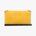 Embossed Logo Yellow lambskin 3M9219 2289-8BM0219-YMY-088エンボス ロゴ イエロー ラムスキン 3M9219 2289-8BM0219-YMY-088