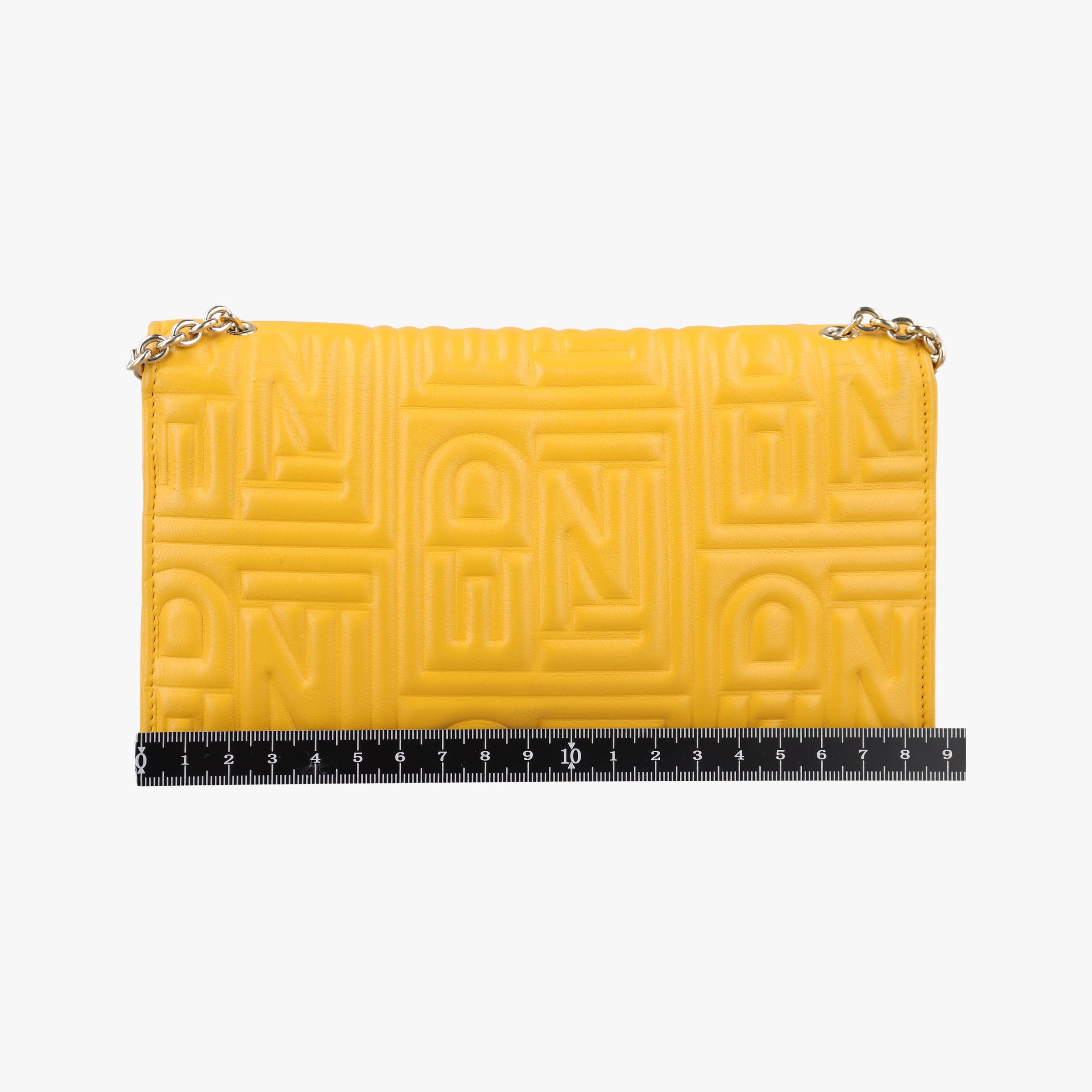 Embossed Logo Yellow lambskin 3M9219 2289-8BM0219-YMY-088エンボス ロゴ イエロー ラムスキン 3M9219 2289-8BM0219-YMY-088