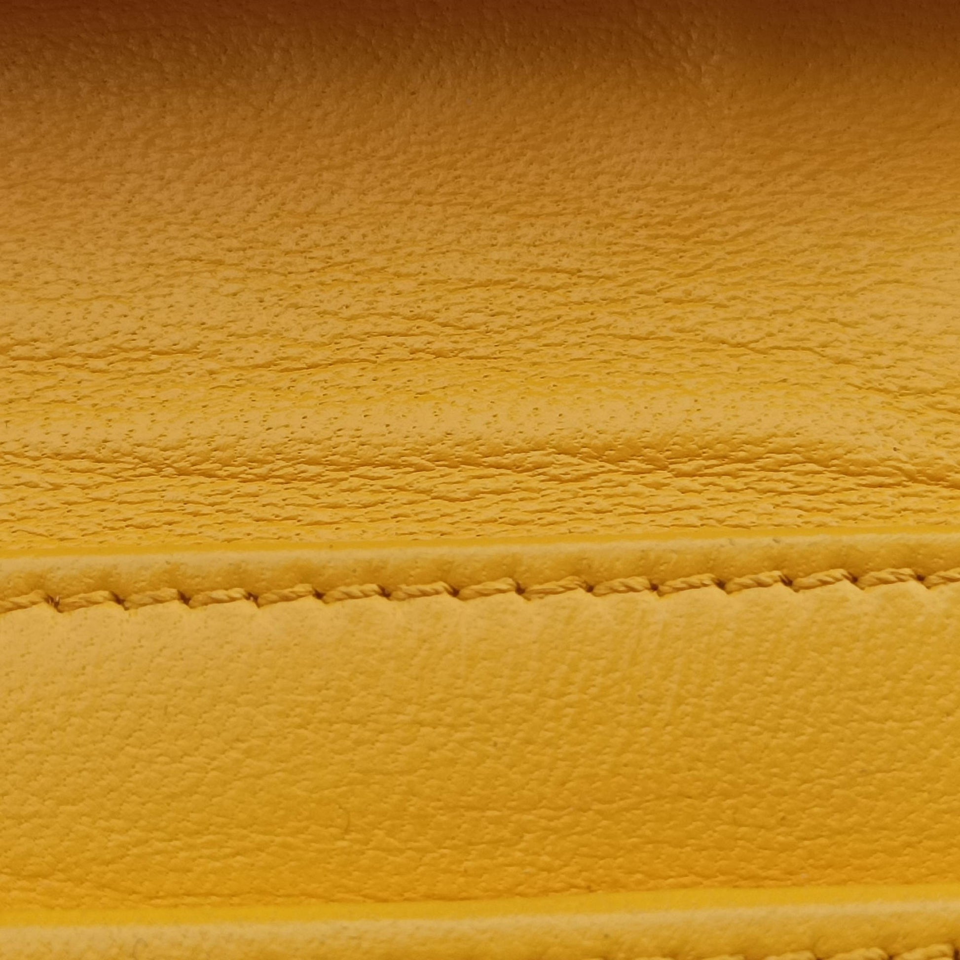 Embossed Logo Yellow lambskin 3M9219 2289-8BM0219-YMY-088エンボス ロゴ イエロー ラムスキン 3M9219 2289-8BM0219-YMY-088