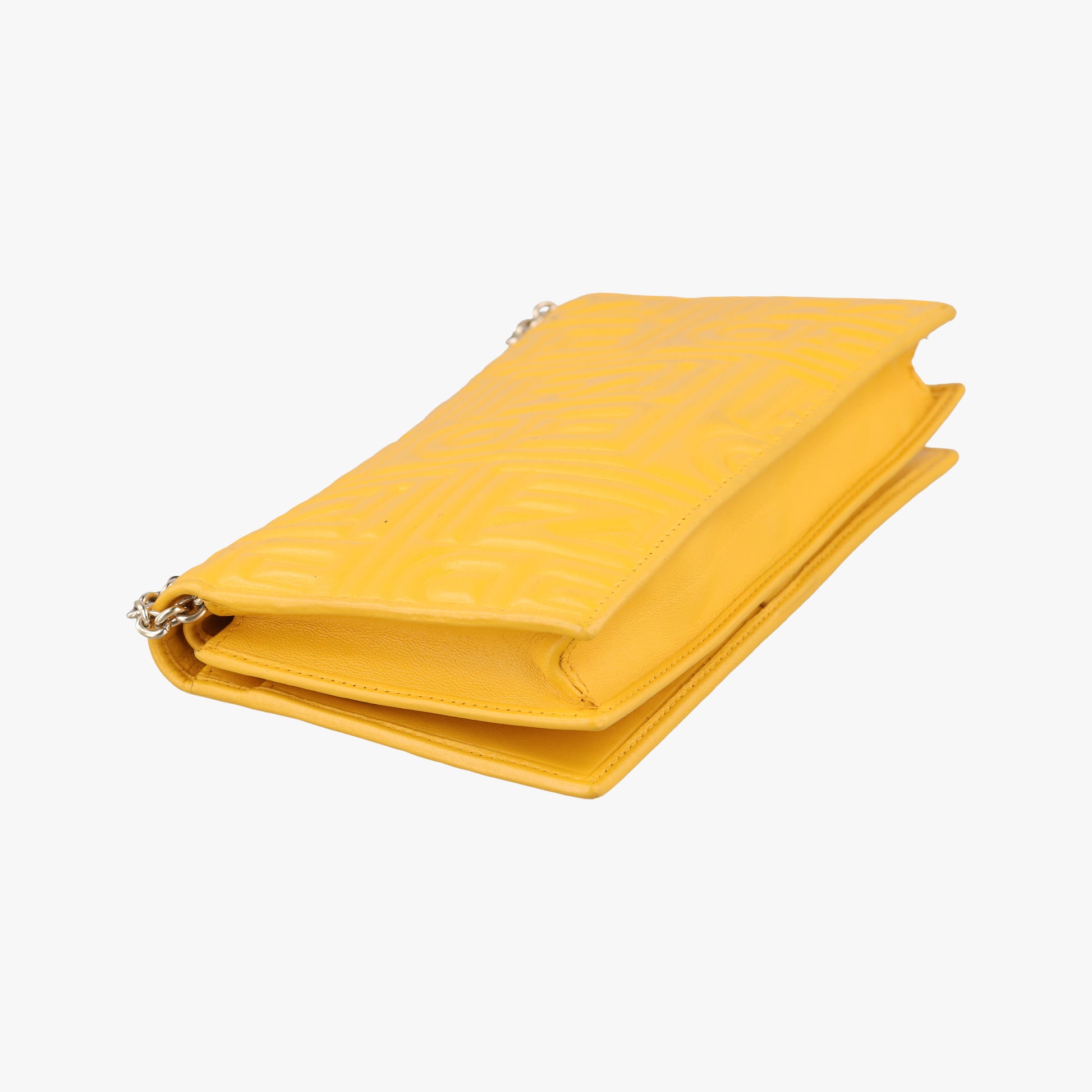 Embossed Logo Yellow lambskin 3M9219 2289-8BM0219-YMY-088エンボス ロゴ イエロー ラムスキン 3M9219 2289-8BM0219-YMY-088