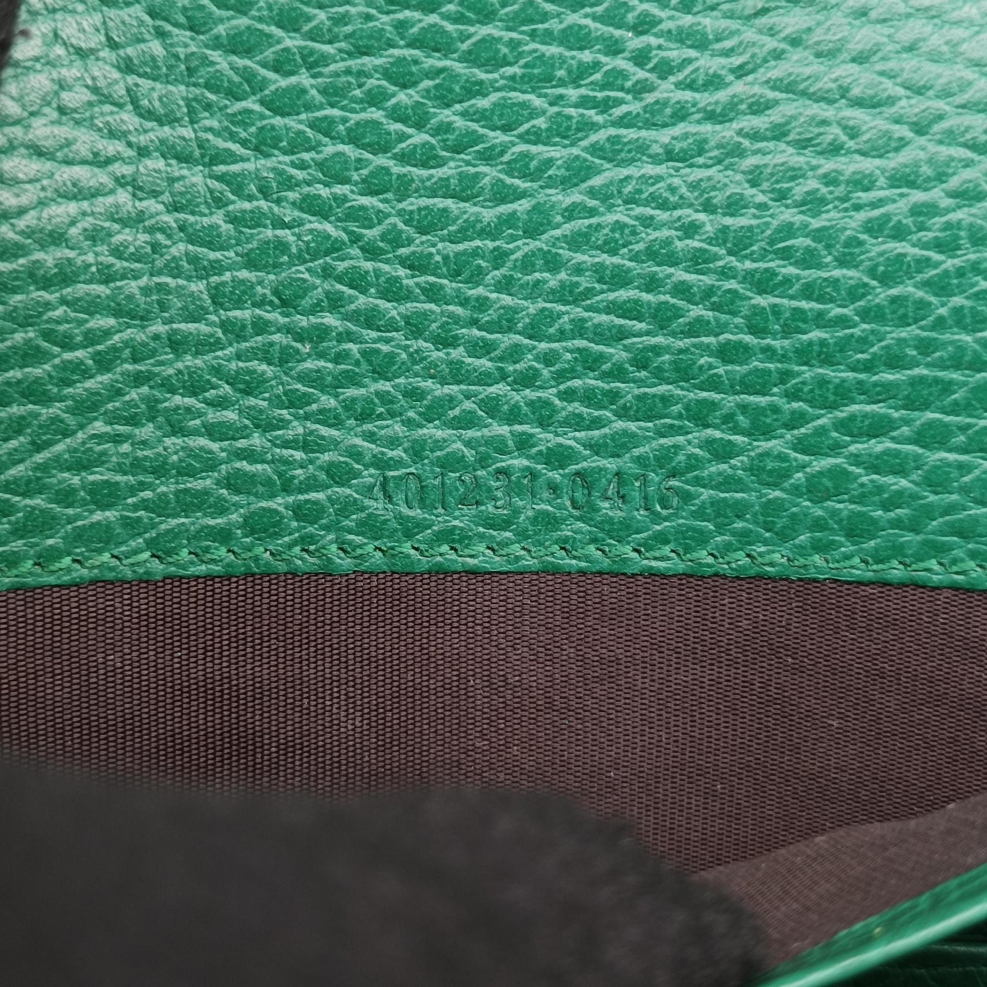 Dionysus Green Leather 401231 ディオニュソス グリーン レザー 401231 