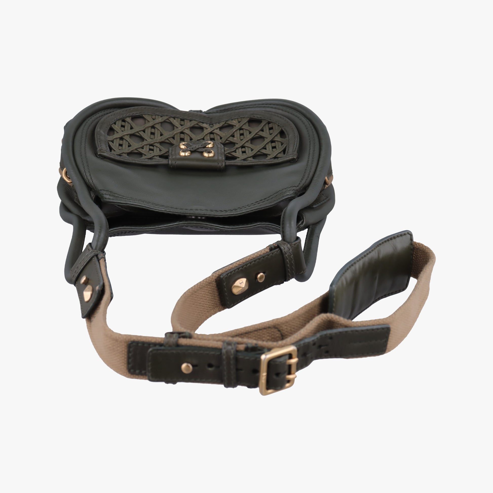 Lattice Messenger Green leather 13-MA-0150ラティスメッセンジャー グリーン レザー 13-MA-0150