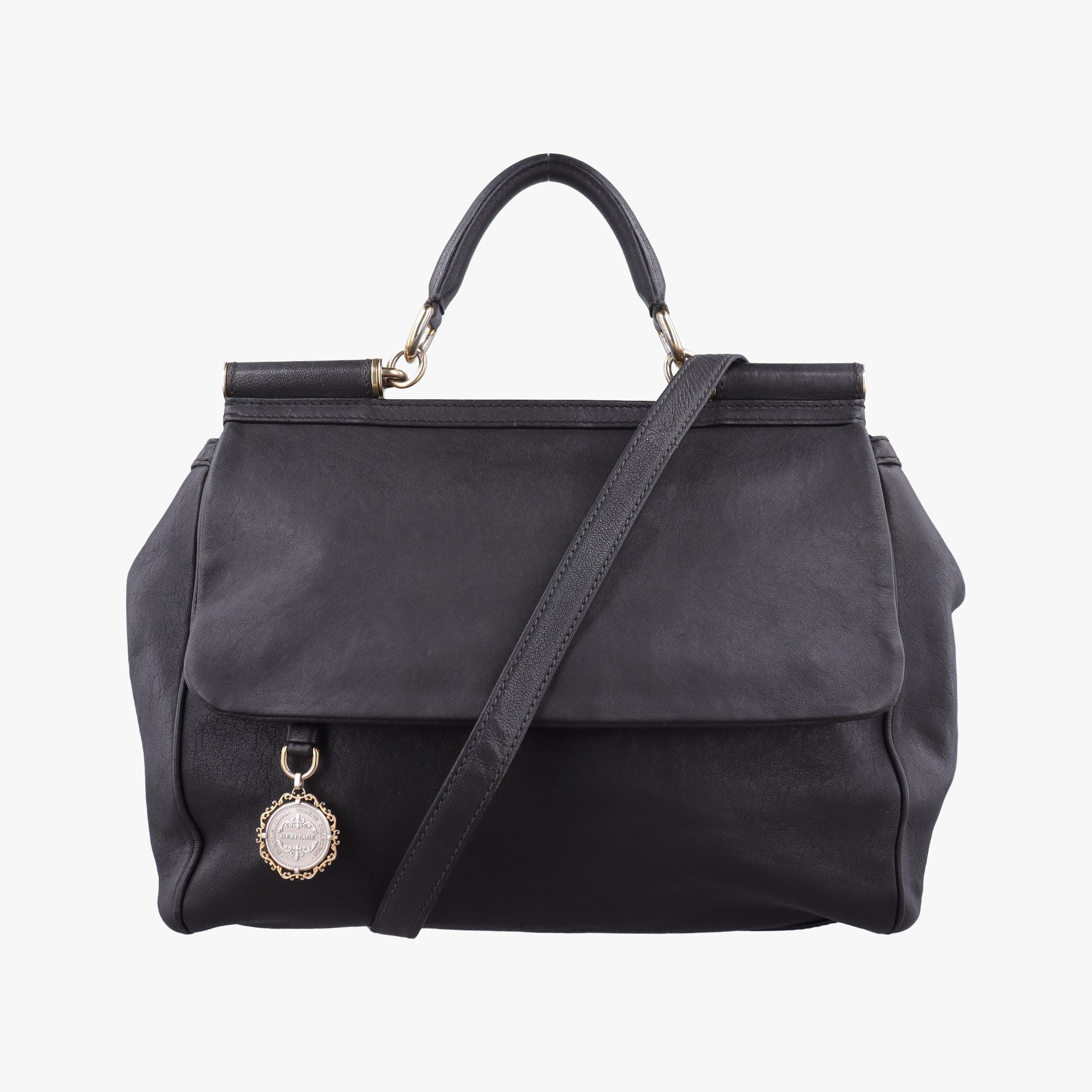SICILY Black Leather シシリー ブラック レザー 