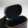 Micro Lady Dior Vanity Case Black×red Leather 40-MA-0231マイクロ レディ ディオール バニティ ケース ブラック×レッド レザー 40-MA-0231