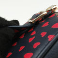 Micro Lady Dior Vanity Case Black×red Leather 40-MA-0231マイクロ レディ ディオール バニティ ケース ブラック×レッド レザー 40-MA-0231