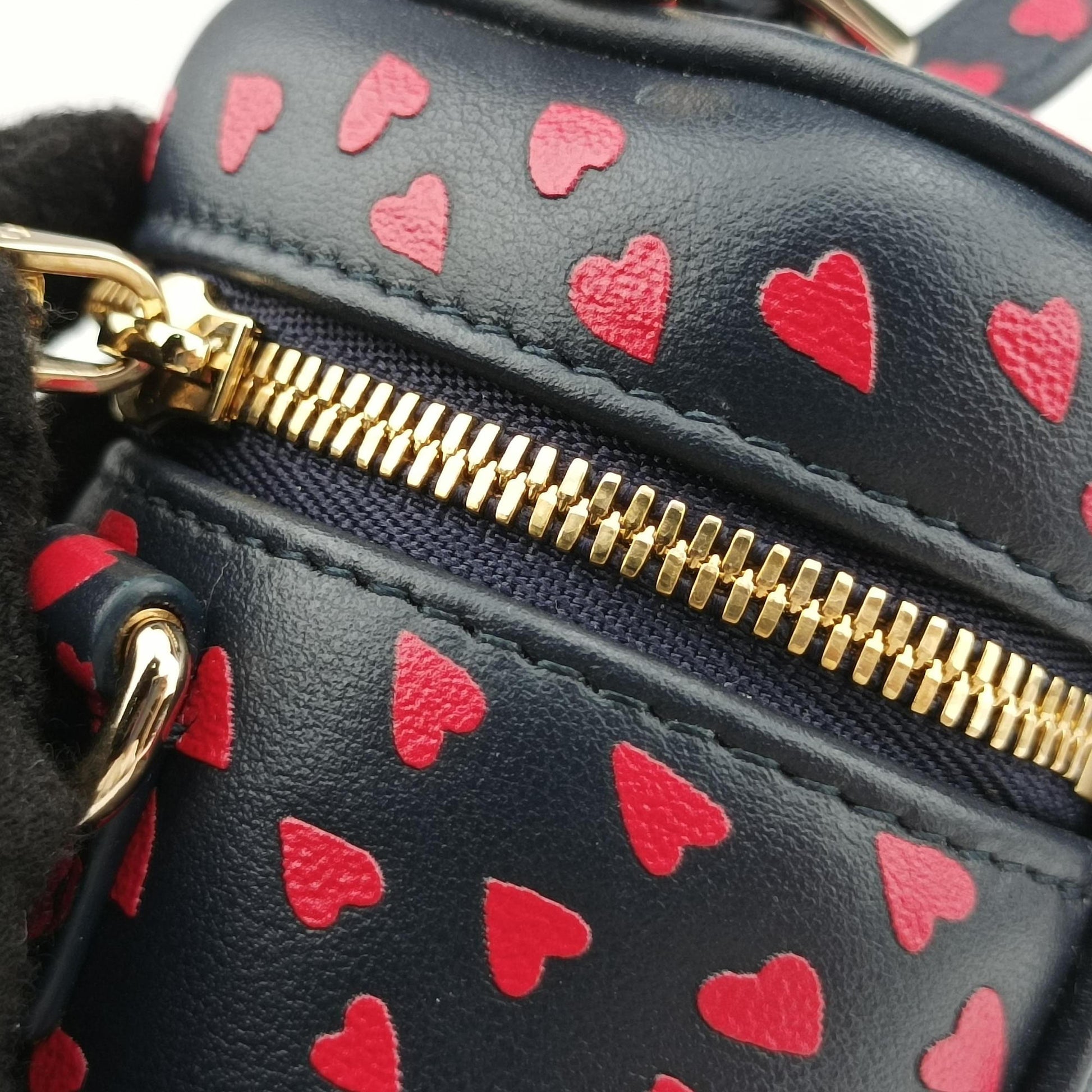 Micro Lady Dior Vanity Case Black×red Leather 40-MA-0231マイクロ レディ ディオール バニティ ケース ブラック×レッド レザー 40-MA-0231