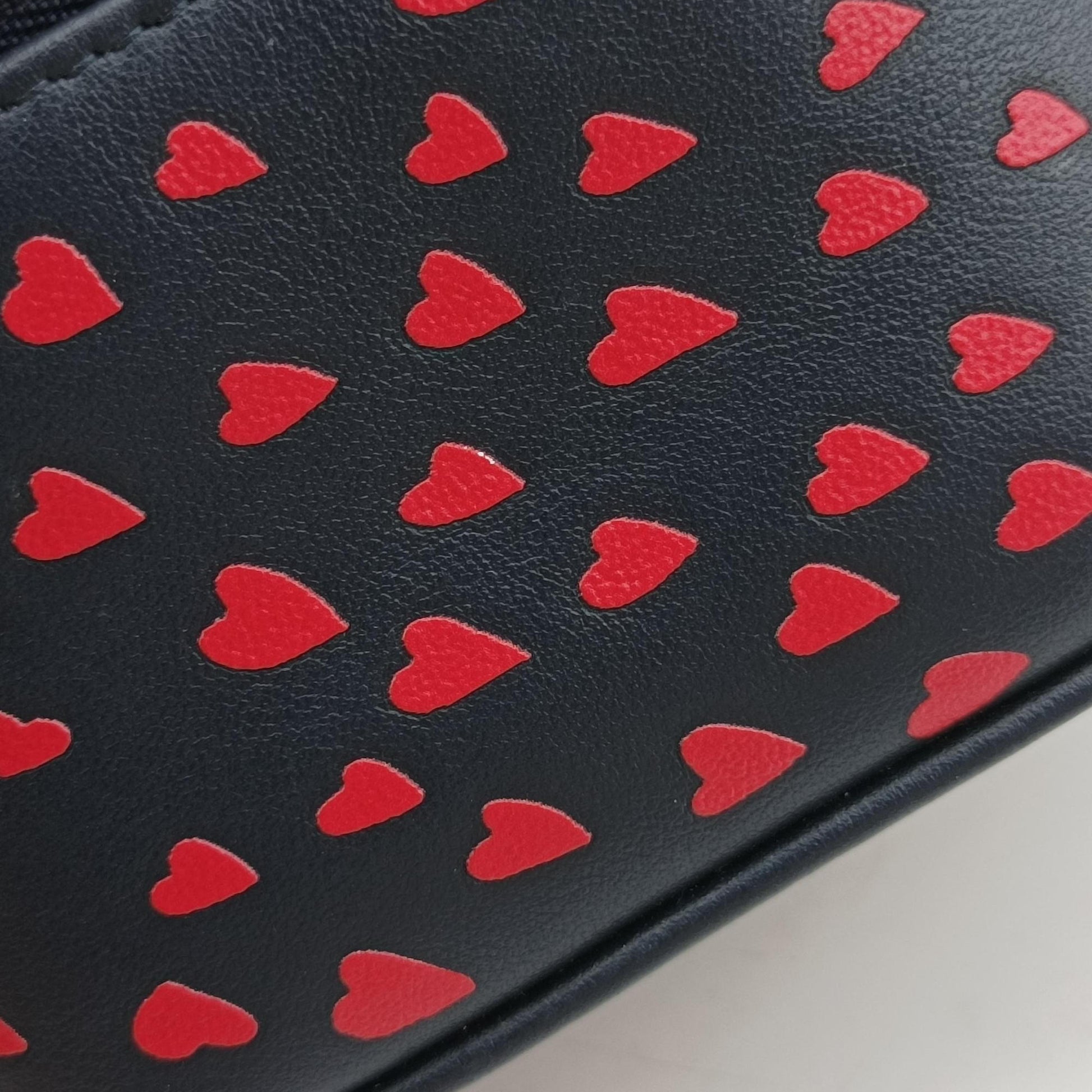 Micro Lady Dior Vanity Case Black×red Leather 40-MA-0231マイクロ レディ ディオール バニティ ケース ブラック×レッド レザー 40-MA-0231