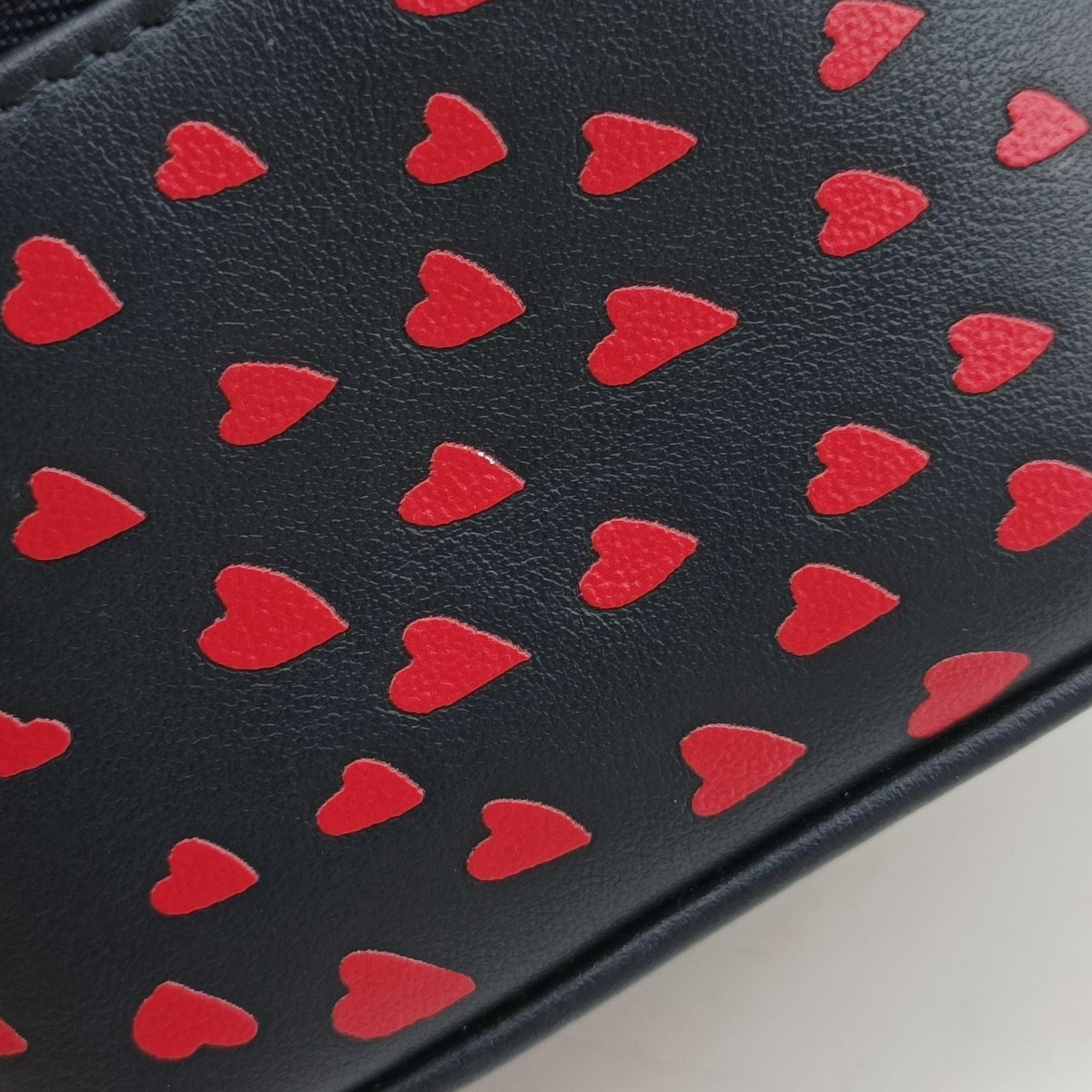 Micro Lady Dior Vanity Case Black×red Leather 40-MA-0231マイクロ レディ ディオール バニティ ケース ブラック×レッド レザー 40-MA-0231