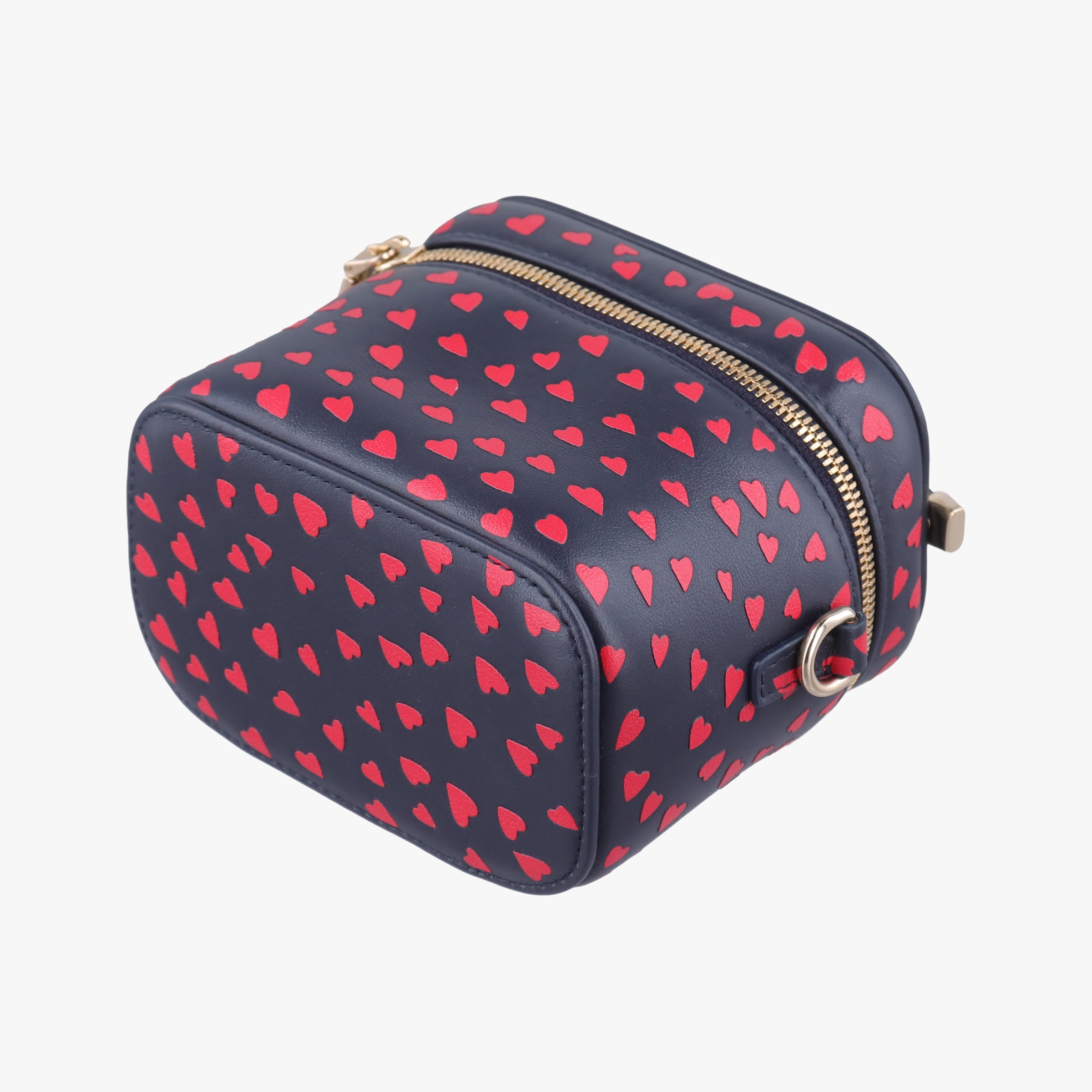 Micro Lady Dior Vanity Case Black×red Leather 40-MA-0231マイクロ レディ ディオール バニティ ケース ブラック×レッド レザー 40-MA-0231