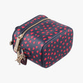 Micro Lady Dior Vanity Case Black×red Leather 40-MA-0231マイクロ レディ ディオール バニティ ケース ブラック×レッド レザー 40-MA-0231