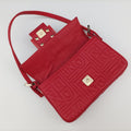 BAGUETTE Red Leather 8BK060 2415-8BK060-YME-088マンマバケット レッド レザー 8BK060 2415-8BK060-YME-088