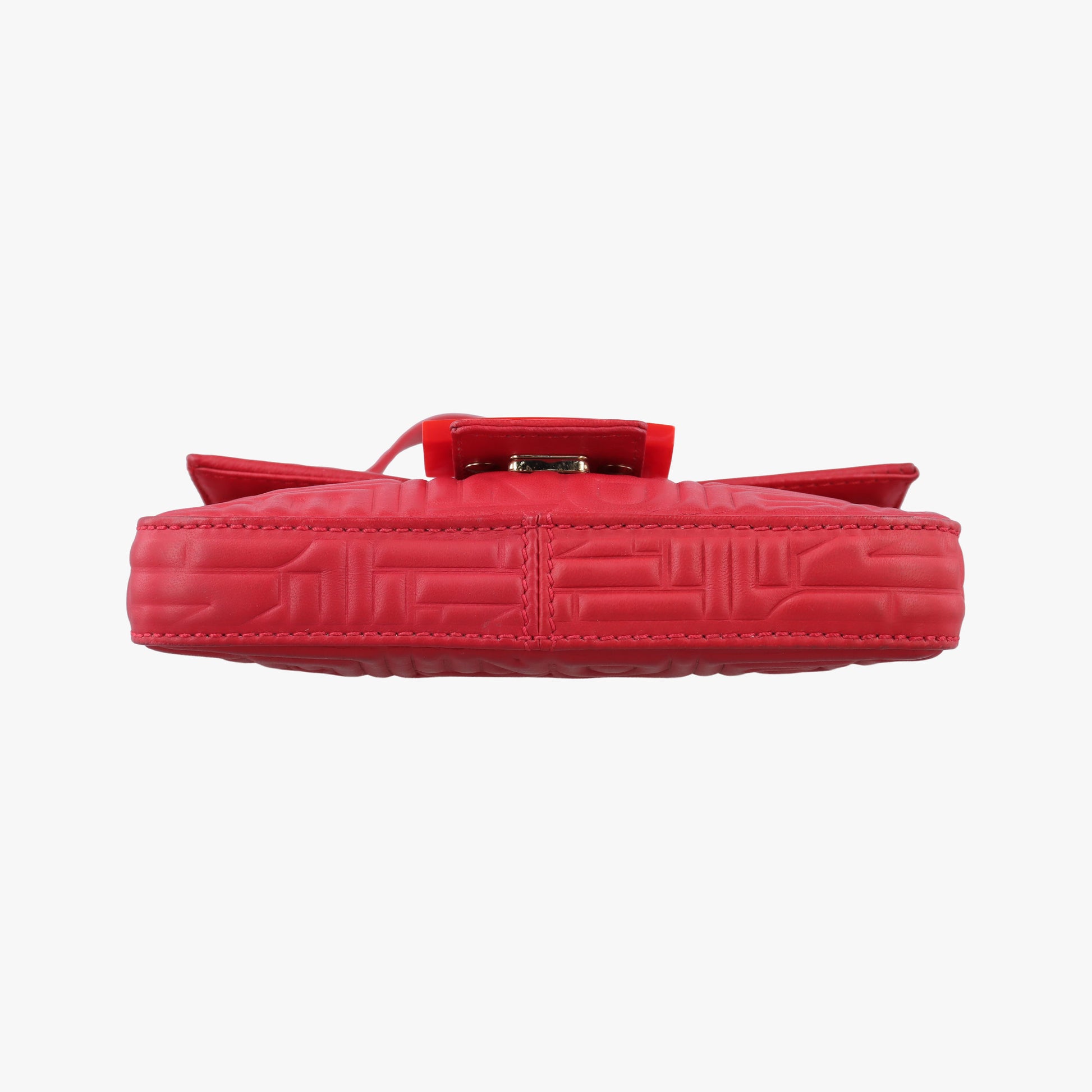 BAGUETTE Red Leather 8BK060 2415-8BK060-YME-088マンマバケット レッド レザー 8BK060 2415-8BK060-YME-088