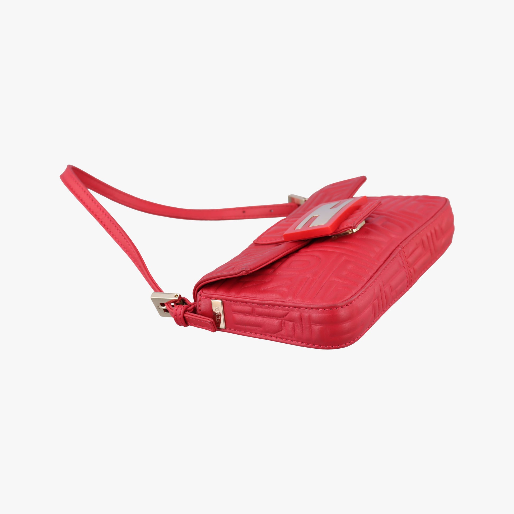 BAGUETTE Red Leather 8BK060 2415-8BK060-YME-088マンマバケット レッド レザー 8BK060 2415-8BK060-YME-088