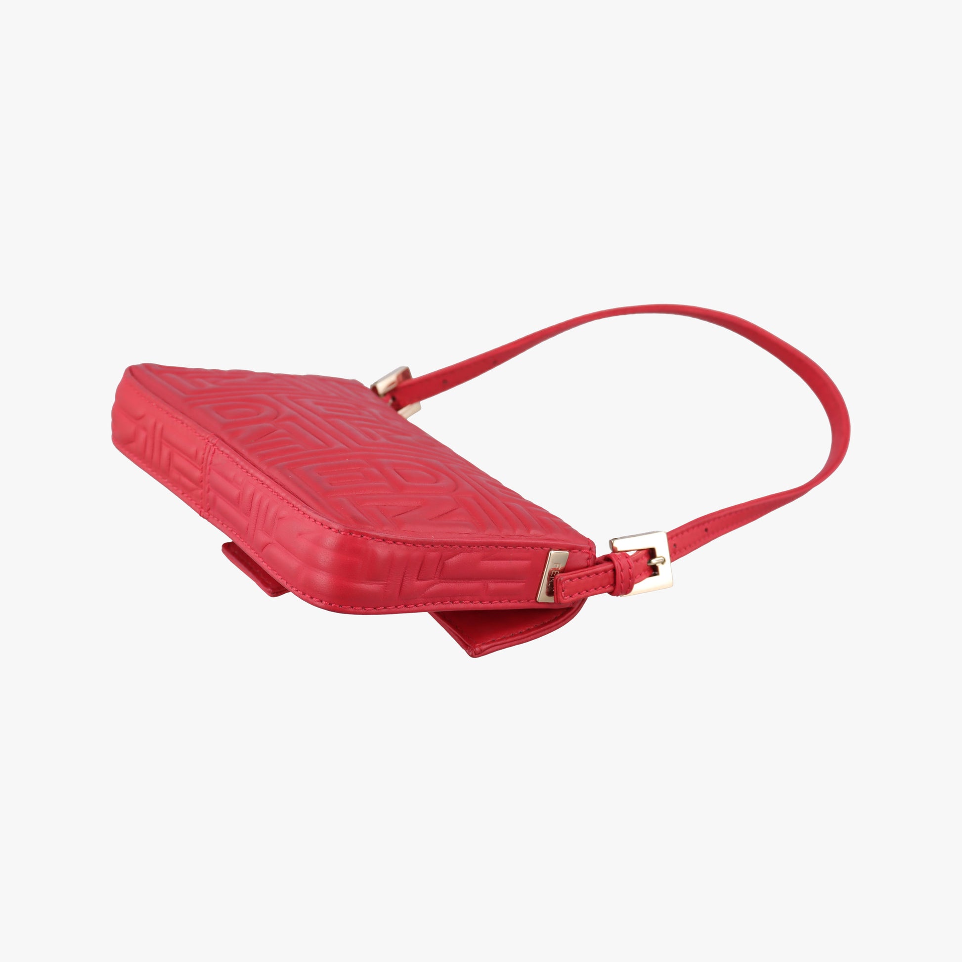 BAGUETTE Red Leather 8BK060 2415-8BK060-YME-088マンマバケット レッド レザー 8BK060 2415-8BK060-YME-088