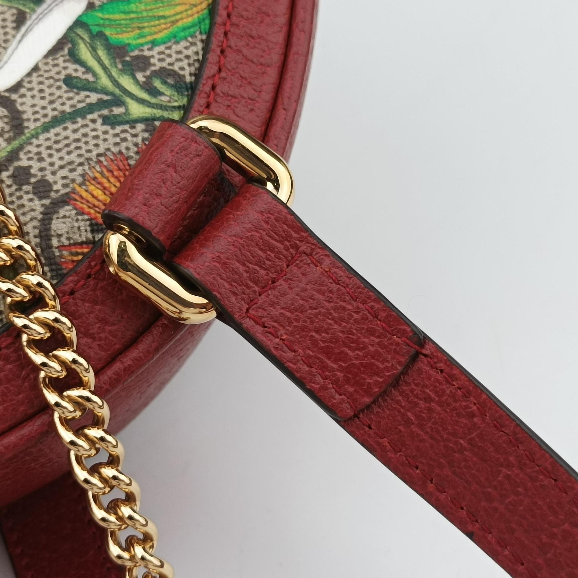 Ophidia Multicolour PVC coated canvas×Leather 598661 オフィディア マルチカラー PVCコーティングキャンバス×レザー 598661 