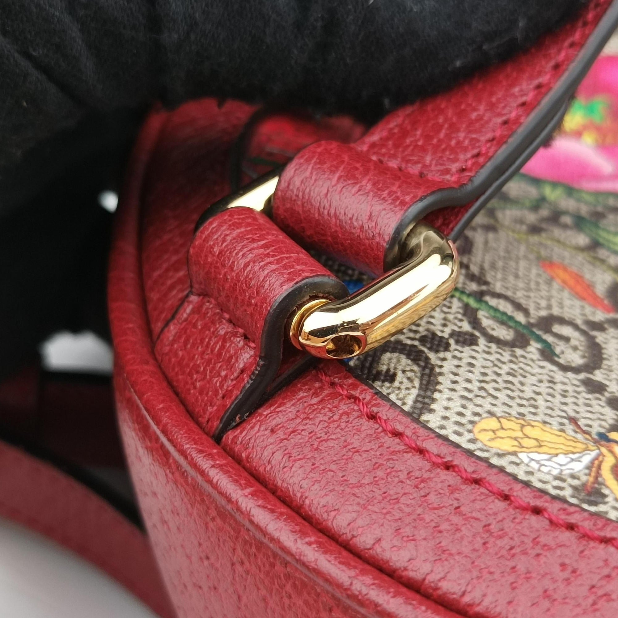 Ophidia Multicolour PVC coated canvas×Leather 598661 オフィディア マルチカラー PVCコーティングキャンバス×レザー 598661 
