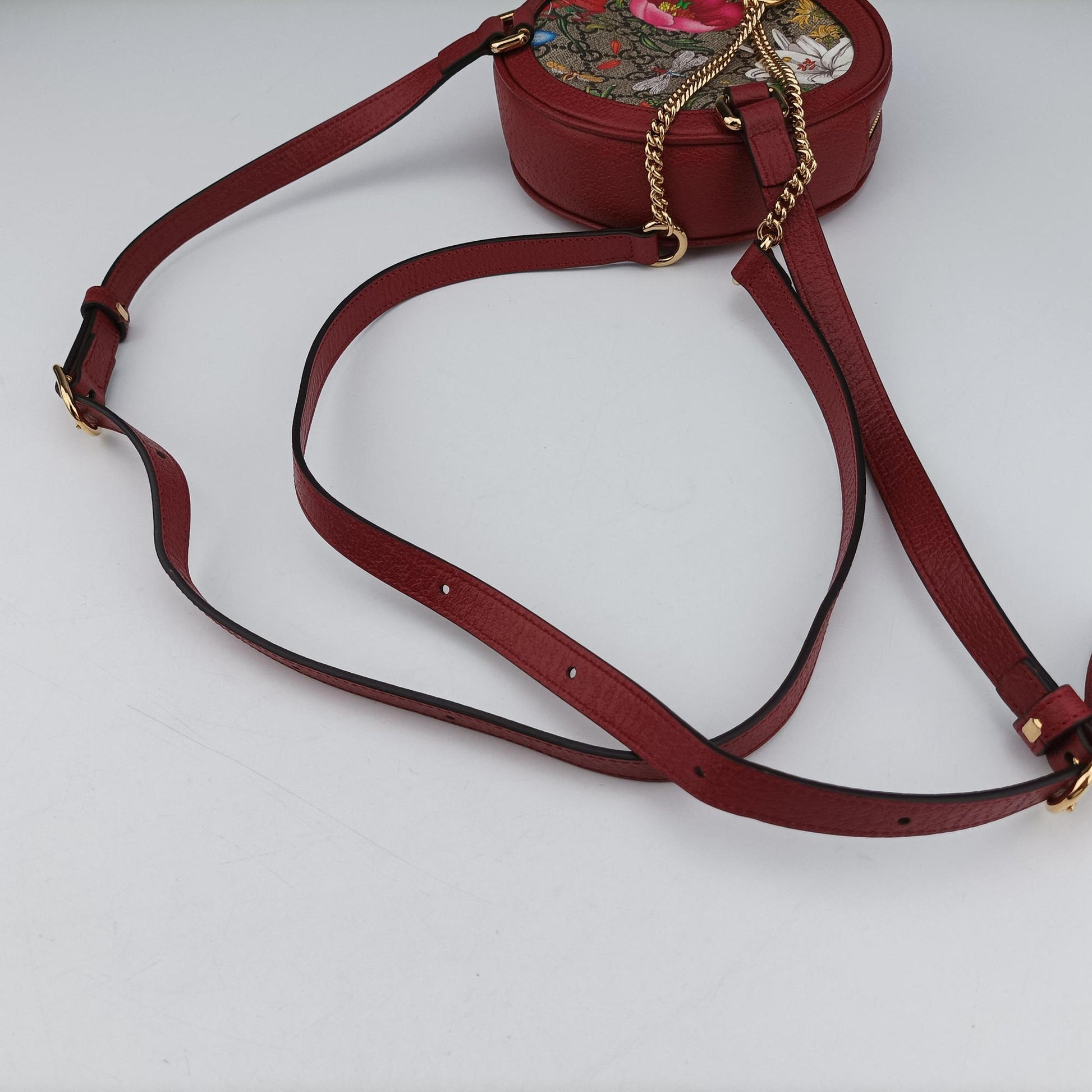 Ophidia Multicolour PVC coated canvas×Leather 598661 オフィディア マルチカラー PVCコーティングキャンバス×レザー 598661 