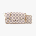 Pochette FeLICIE AZUR Damier Canvas N63106 FH0261ポシェットフェリシー アズール ダミエキャンバス N63106 FH0261