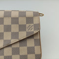 Pochette FeLICIE AZUR Damier Canvas N63106 FH0261ポシェットフェリシー アズール ダミエキャンバス N63106 FH0261