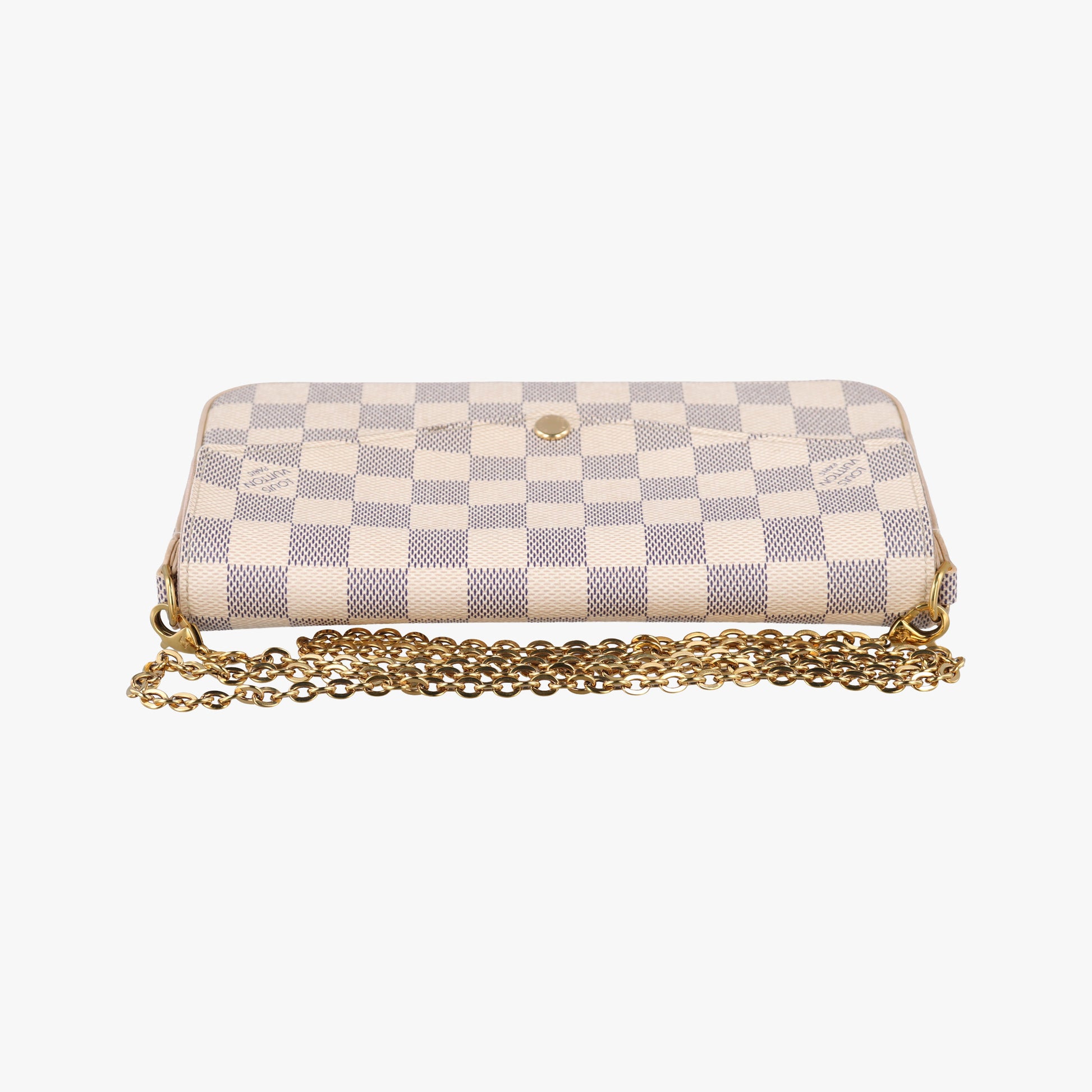 Pochette FeLICIE AZUR Damier Canvas N63106 FH0261ポシェットフェリシー アズール ダミエキャンバス N63106 FH0261