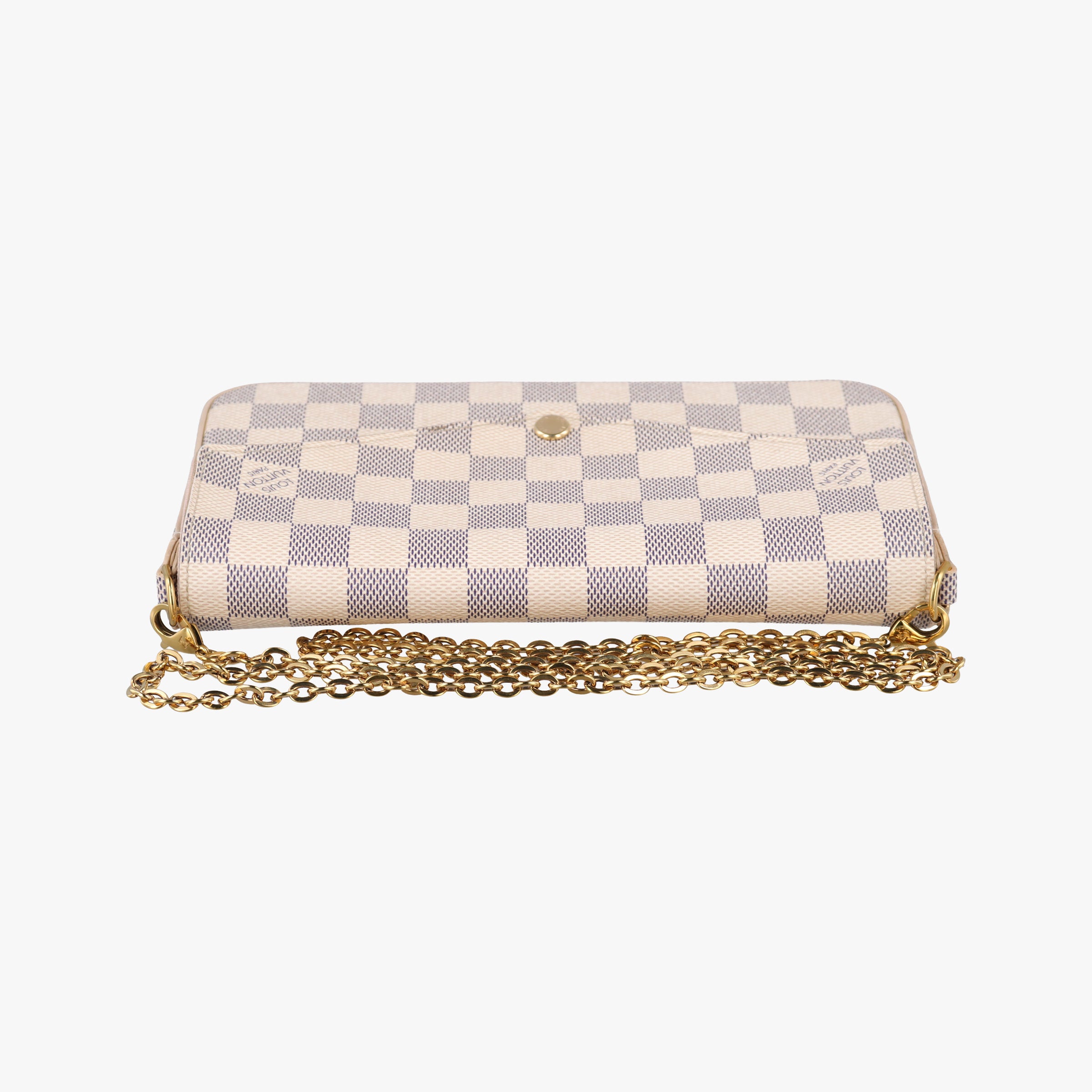Pochette FeLICIE AZUR Damier Canvas N63106 FH0261ポシェットフェリシー アズール ダミエキャンバス N63106 FH0261