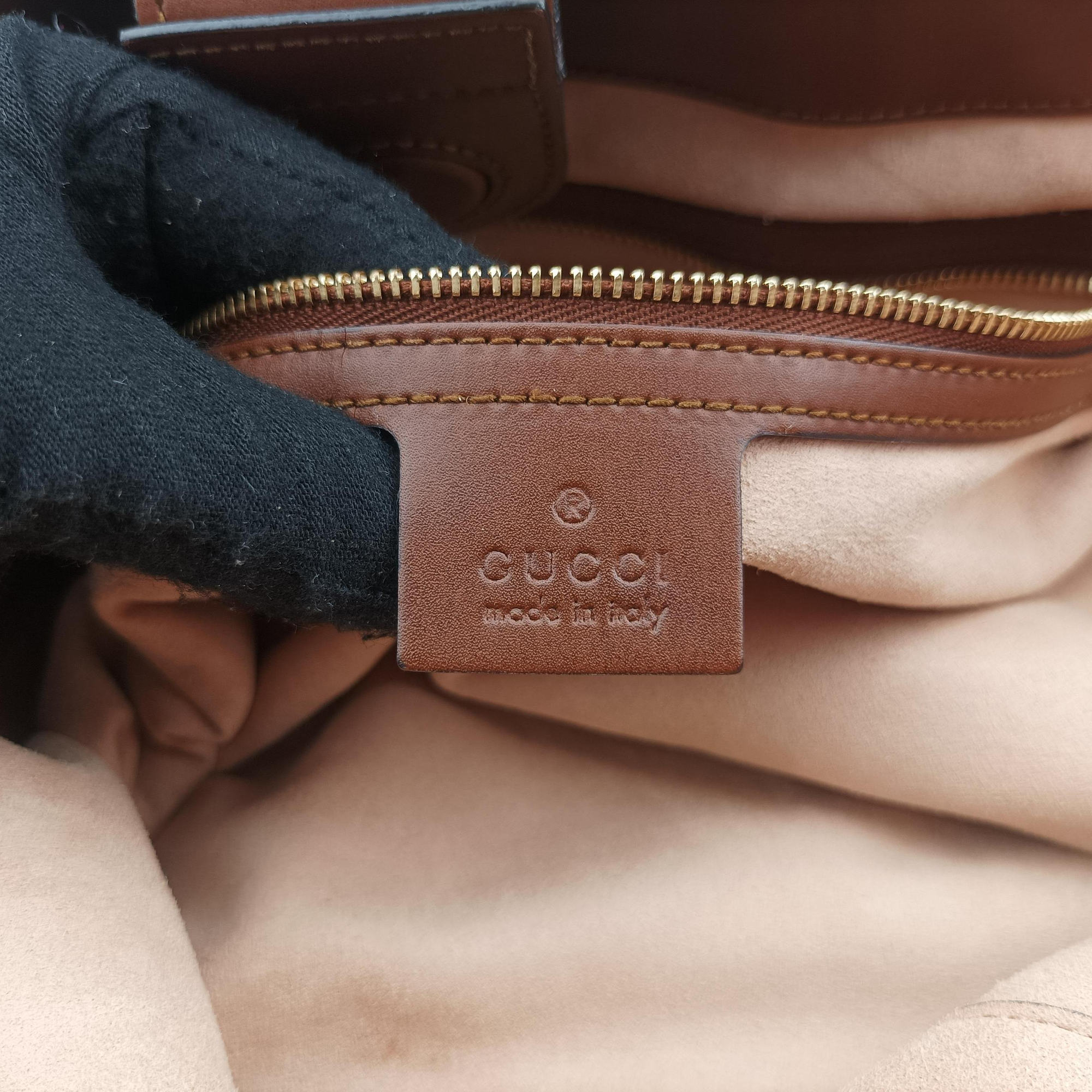 GG Supreme Brown × Beige PVC coated canvas×Leather 453705 A020897152GGスプリーム ブラウン×ベージュ PVCコーティングキャンバス×レザー 453705 A020897152
