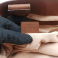 GG Supreme Brown × Beige PVC coated canvas×Leather 453705 A020897152GGスプリーム ブラウン×ベージュ PVCコーティングキャンバス×レザー 453705 A020897152