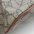 GG Supreme Brown × Beige PVC coated canvas×Leather 453705 A020897152GGスプリーム ブラウン×ベージュ PVCコーティングキャンバス×レザー 453705 A020897152