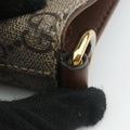 GG Supreme Brown × Beige PVC coated canvas×Leather 453705 A020897152GGスプリーム ブラウン×ベージュ PVCコーティングキャンバス×レザー 453705 A020897152
