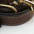 GG Supreme Brown × Beige PVC coated canvas×Leather 453705 A020897152GGスプリーム ブラウン×ベージュ PVCコーティングキャンバス×レザー 453705 A020897152
