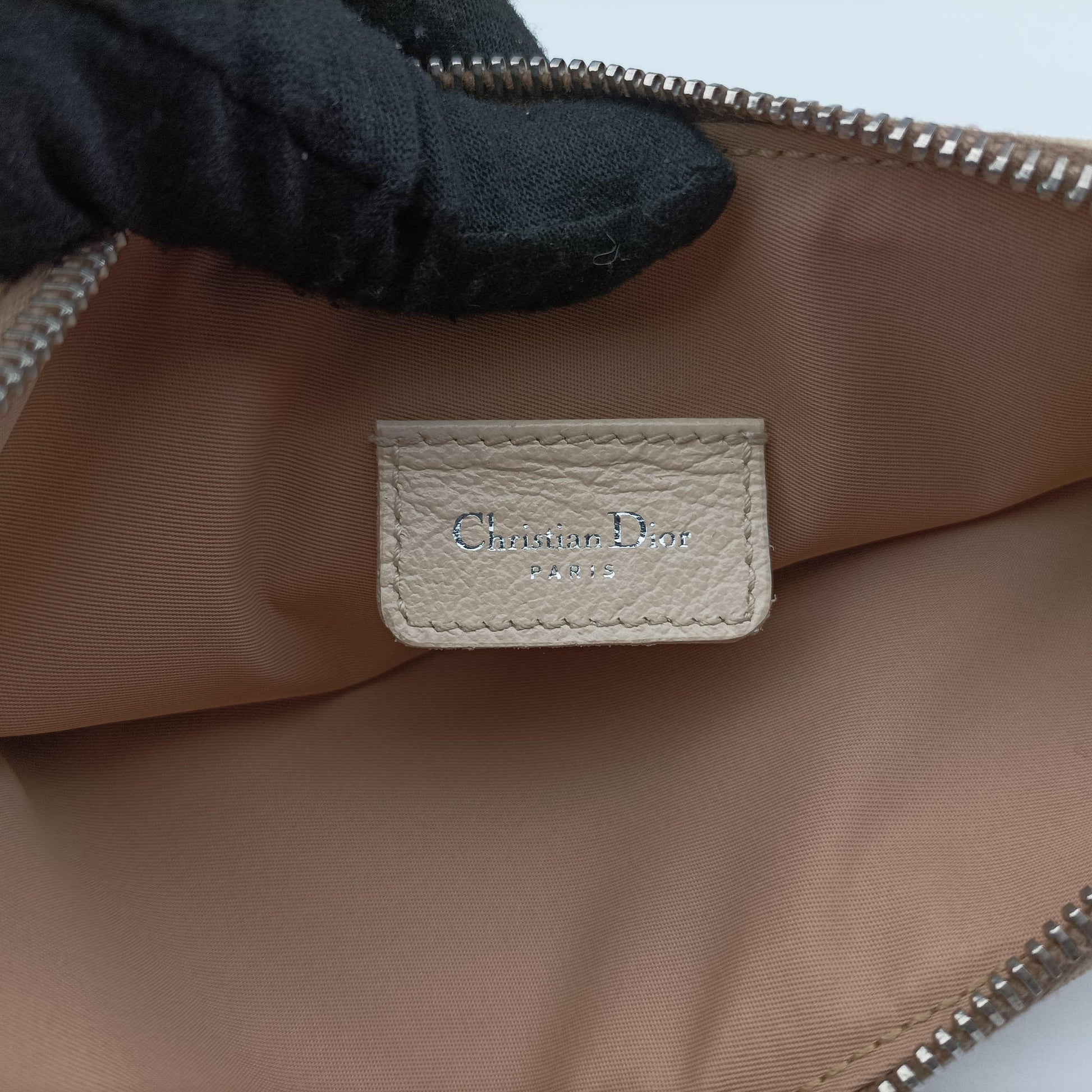 Saddle Beige PVC Coated Canvas Floral Embroidery MC 0055サドル ベージュ PVCコーティングキャンバス 花刺繍 MC 0055