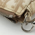 Saddle Beige PVC Coated Canvas Floral Embroidery MC 0055サドル ベージュ PVCコーティングキャンバス 花刺繍 MC 0055