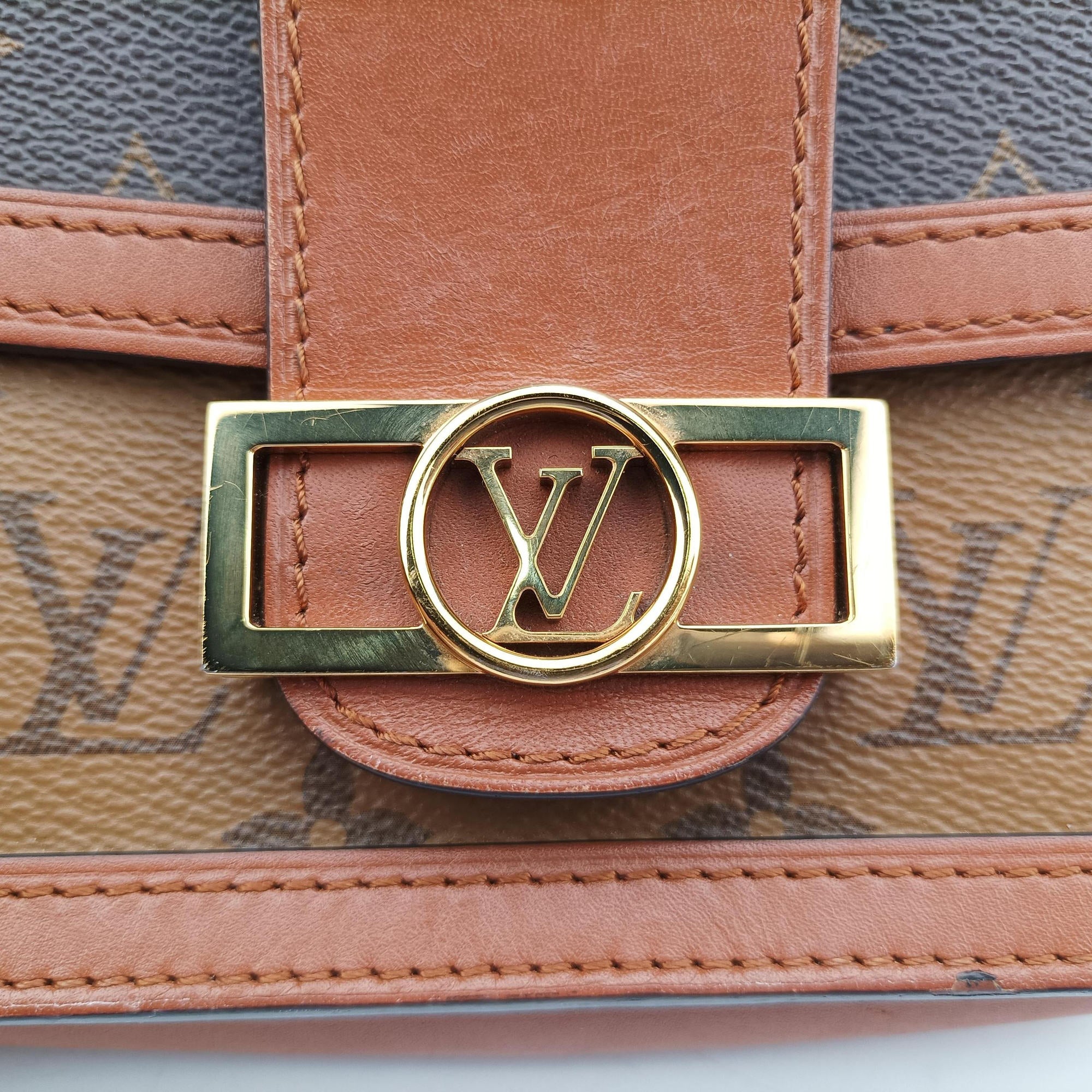 DAUPHINE brown monogram reverse M44586 AA1119 IC Chipドーフィーヌ モノグラム/ブラウン モノグラムリバース M44586 AA1119 ICチップ