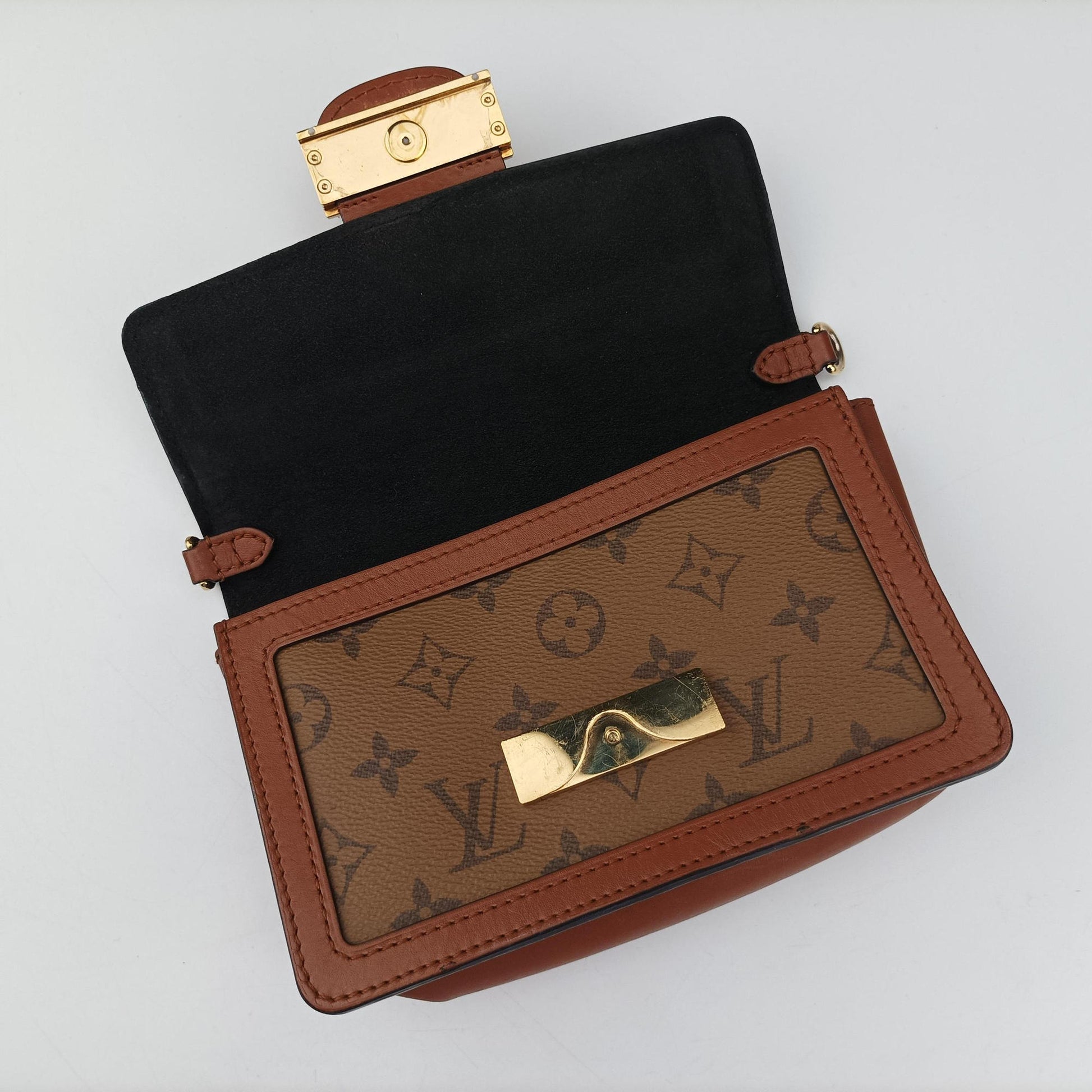 DAUPHINE brown monogram reverse M44586 AA1119 IC Chipドーフィーヌ モノグラム/ブラウン モノグラムリバース M44586 AA1119 ICチップ