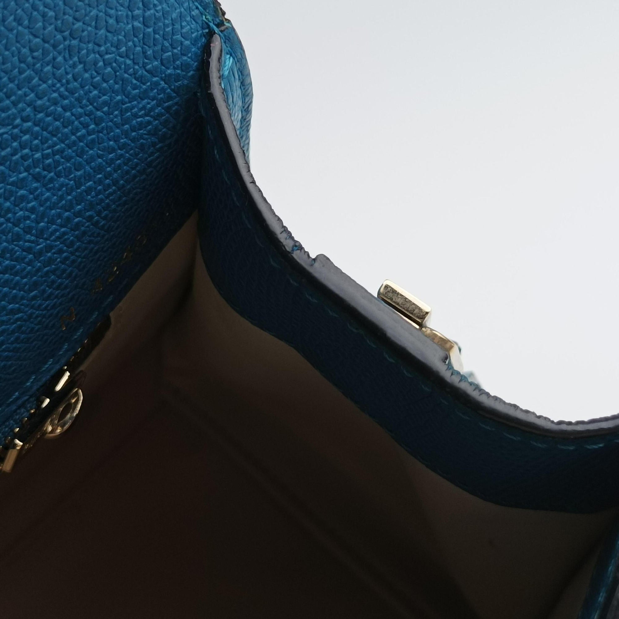 Iside Blue Calfskin N 424812イジィデ ブルー カーフスキン N 424812