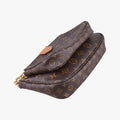 MULTI POCHETTE ACCESSOIRES Brown × Khaki Monogram Canvas M44840 TA5220 IC Chipミュルティポシェットアクセソワール モノグラム/ブラウン×カーキ モノグラムキャンバス M44840 TA5220 ICチップ