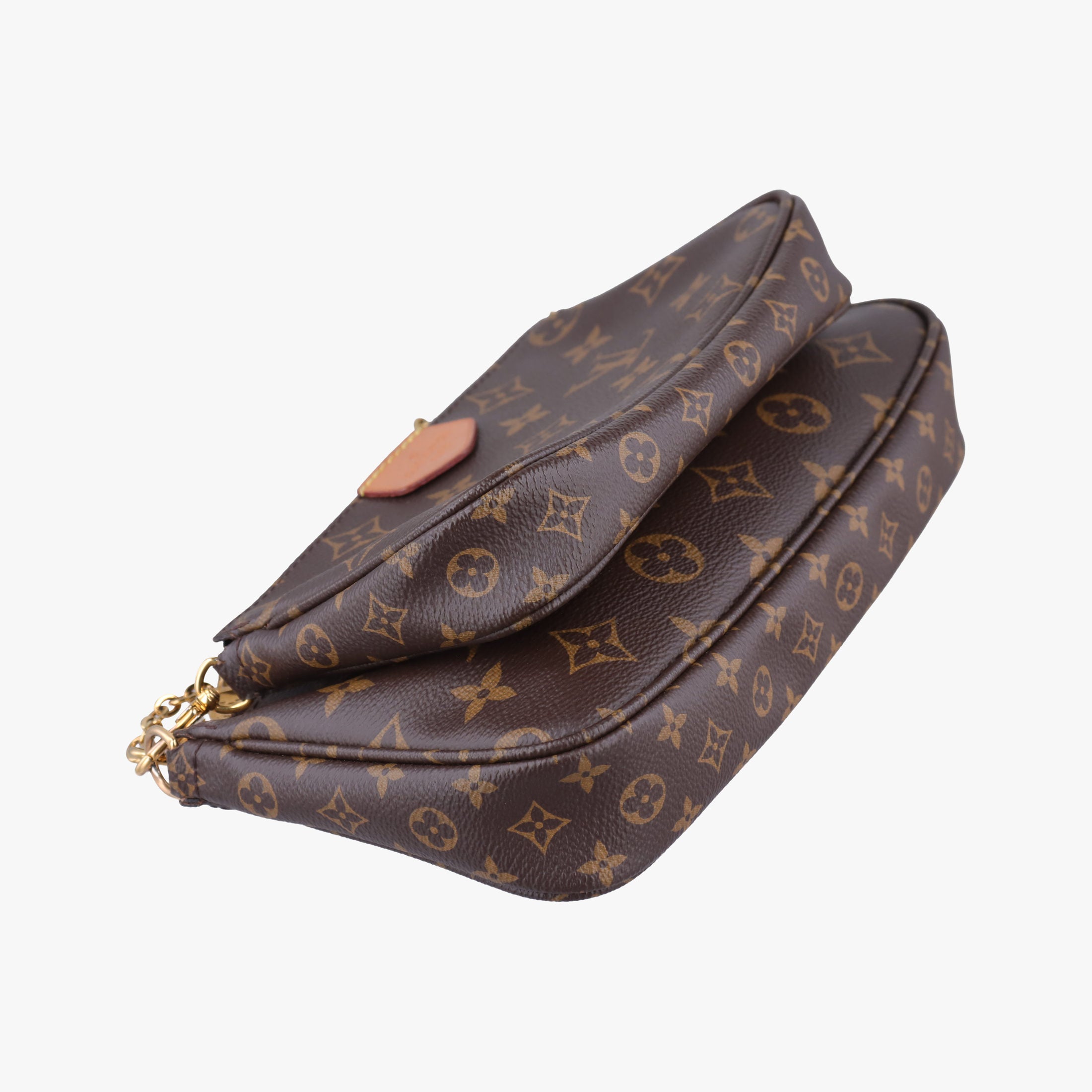 MULTI POCHETTE ACCESSOIRES Brown × Khaki Monogram Canvas M44840 TA5220 IC Chipミュルティポシェットアクセソワール モノグラム/ブラウン×カーキ モノグラムキャンバス M44840 TA5220 ICチップ