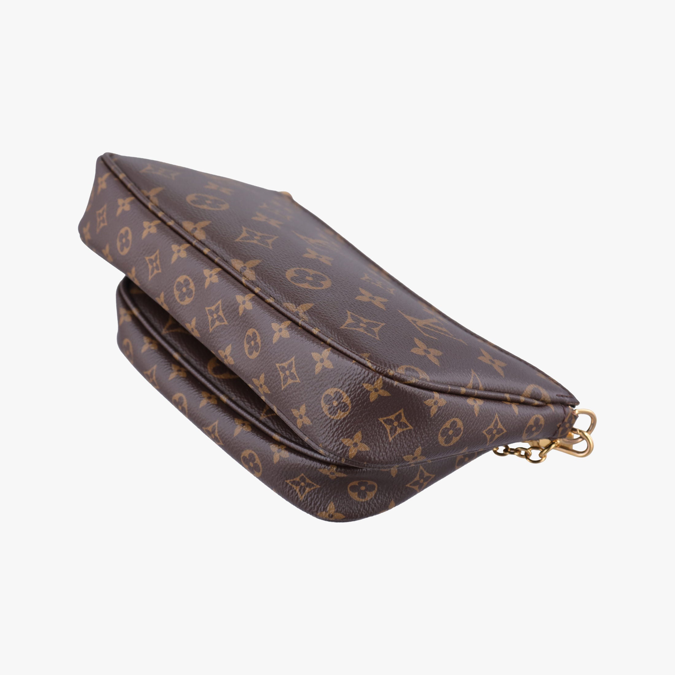 MULTI POCHETTE ACCESSOIRES Brown × Khaki Monogram Canvas M44840 TA5220 IC Chipミュルティポシェットアクセソワール モノグラム/ブラウン×カーキ モノグラムキャンバス M44840 TA5220 ICチップ